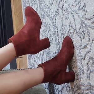 83- rag & bone New York Drea Boot Rust Suede Size 9 NWT